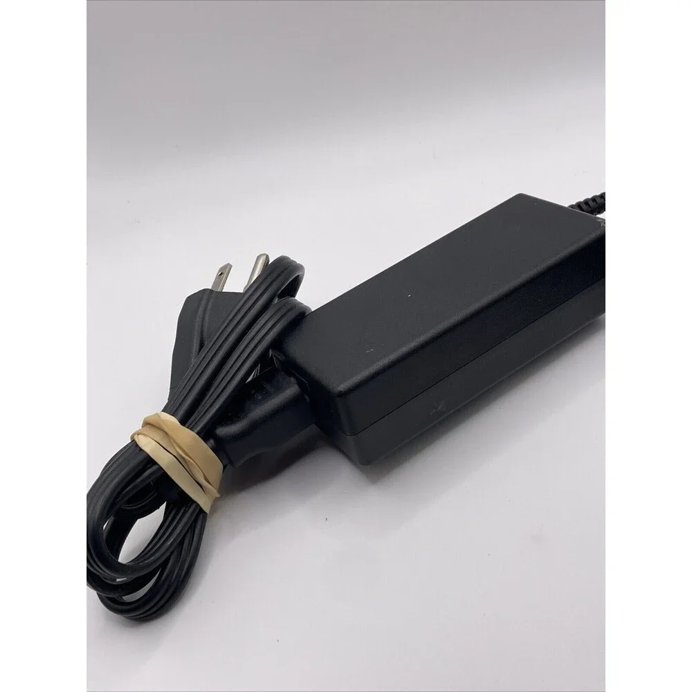 HP 65W Battery Charger And Black Round Barrel A/C Adapter with Power Cord